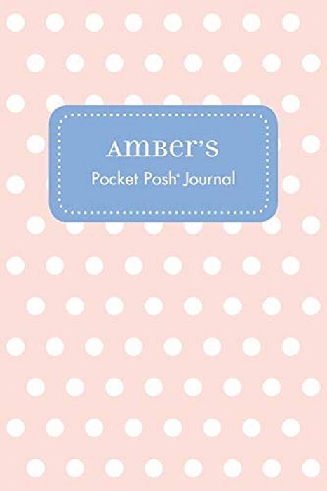 Amber's Pocket Posh Journal, Polka Dot-..