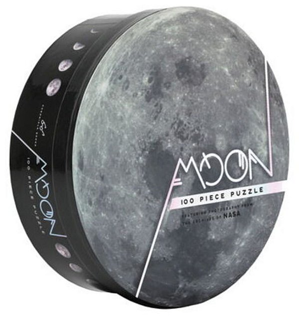 Moon: 100 Piece Puzzle: Featuring Photography From The Archives Of Nasa-..
