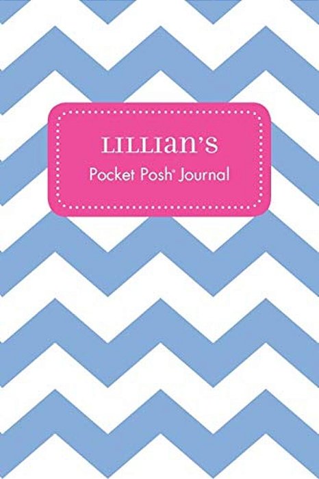Lillian's Pocket Posh Journal, Chevron-..
