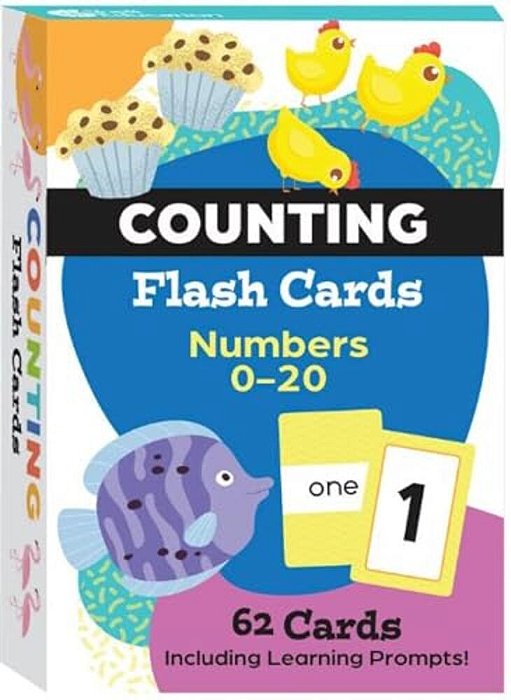 Counting Flash Cards: Numbers 0--20-..