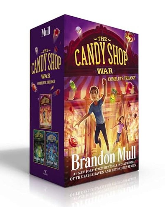 The Candy Shop War Complete Trilogy (Boxed Set): The Candy Shop War; Arcade Catastrophe; Carnival Quest-..
