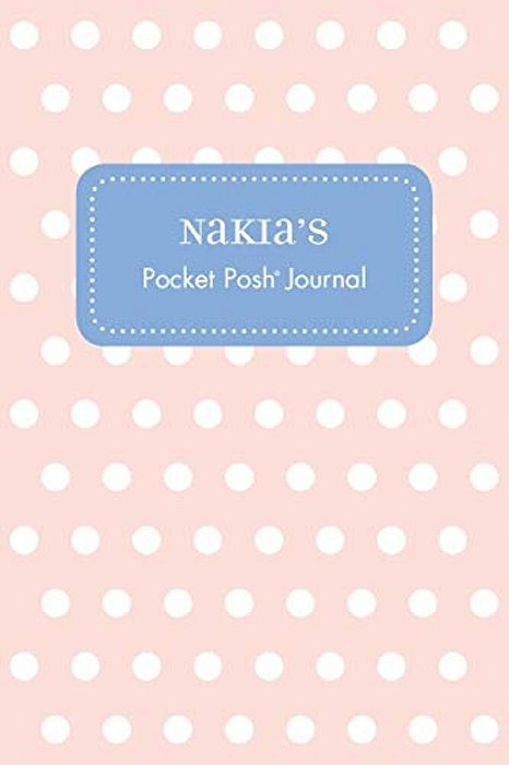 Nakia's Pocket Posh Journal, Polka Dot-..