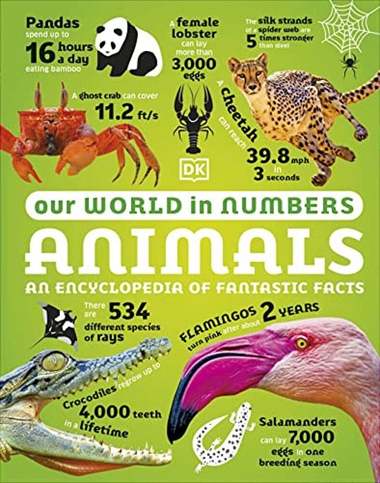 Our World In Numbers Animals: An Encyclopedia Of Fantastic Facts-..