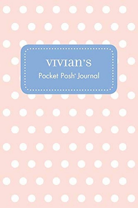 Vivian's Pocket Posh Journal, Polka Dot-..