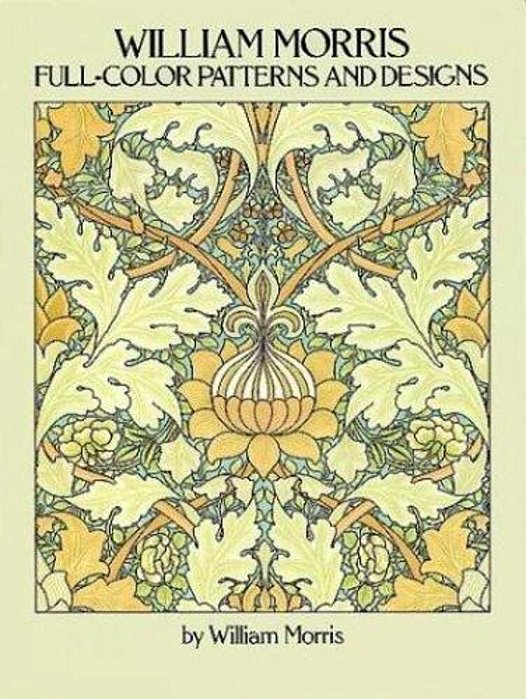 William Morris Full-Color Patterns And Designs-..
