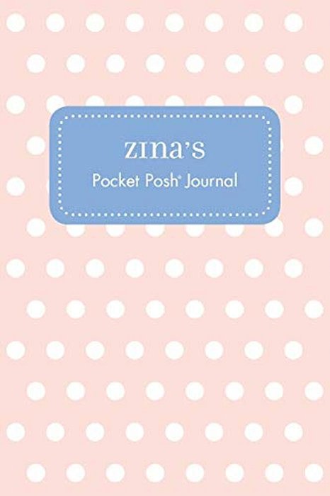 Zina's Pocket Posh Journal, Polka Dot-..