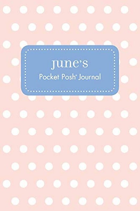June's Pocket Posh Journal, Polka Dot-..