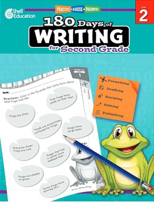 180 Days(tm) Writing For Second Grade: Practice, Assess, Diagnose-..