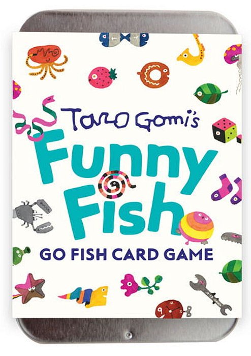 Taro Gomi's Funny Fish: GO Fish Card Game: (Stocking Stuffer, Kid's Gift, Birthday Gift, Art Cards)-..