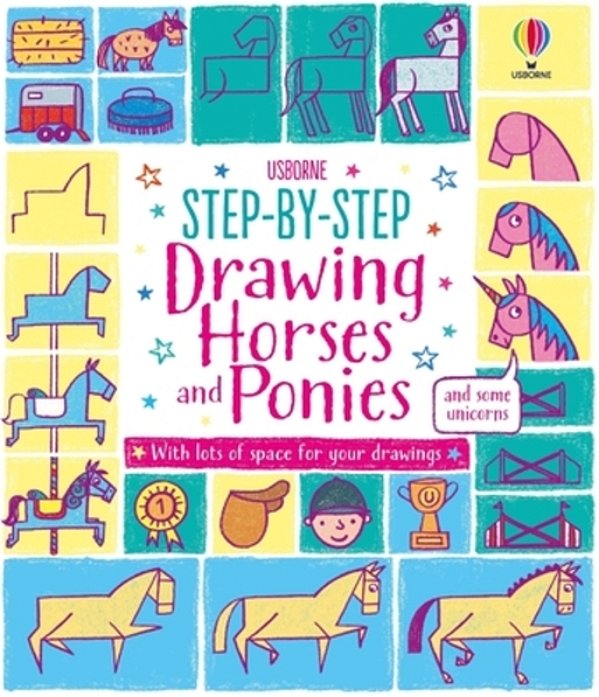 Step-By-step Drawing Horses And Ponies-..