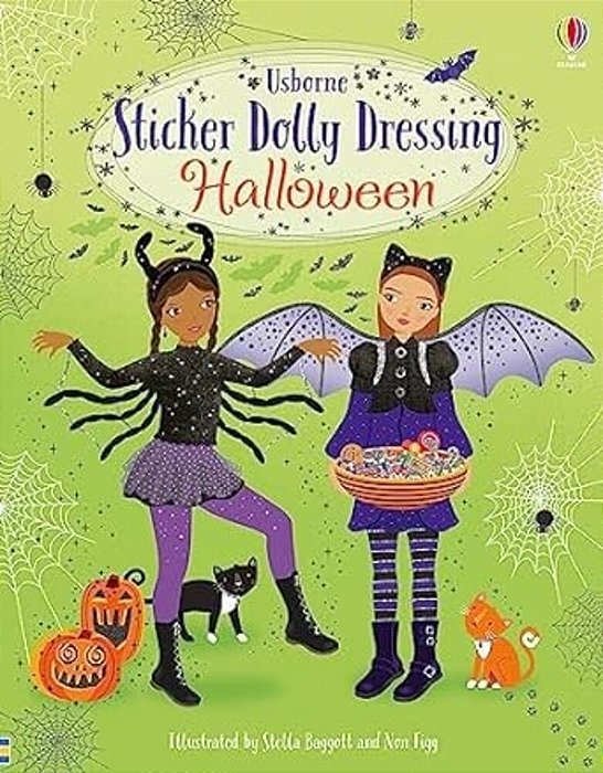 Sticker Dolly Dressing Halloween: A Halloween Book For Kids-..