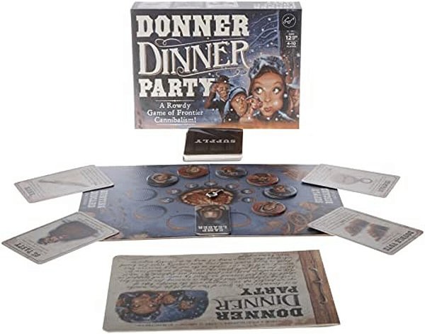 Donner Dinner Party: A Rowdy Game Of Frontier Cannibalism!-..