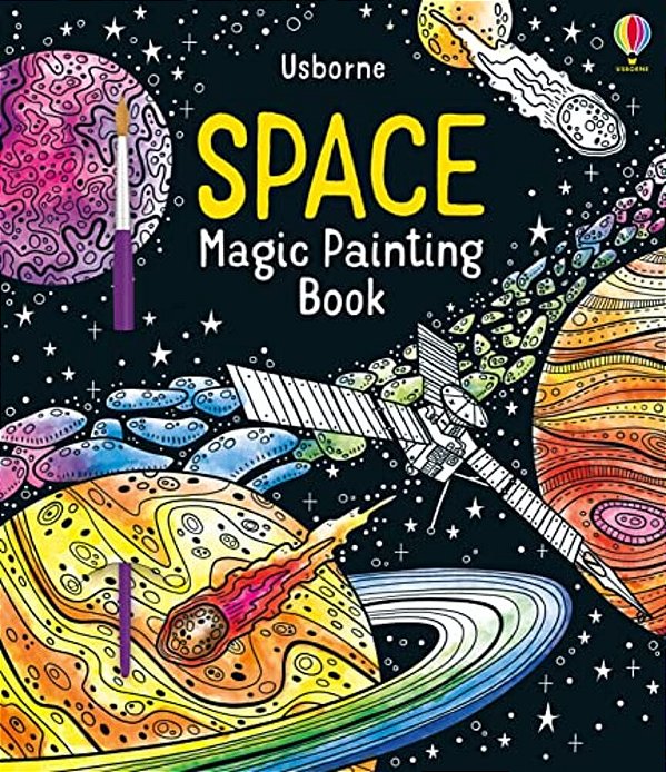 Space Magic Painting Book-..