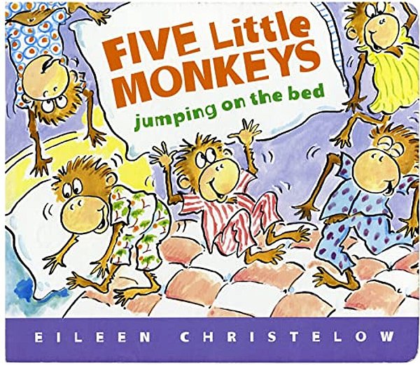 Five Little Monkeys Jumping On The Bed-..