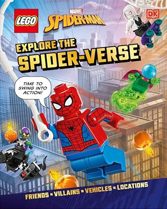 Lego Marvel Spider-Man Explore The Spider-Verse (Library Edition): Without Minifigure-..
