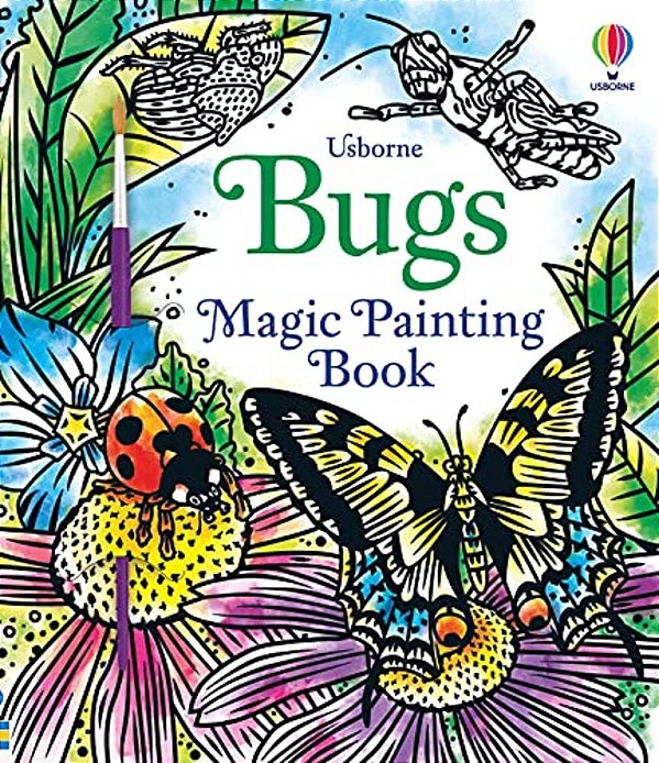 Bugs Magic Painting Book-..
