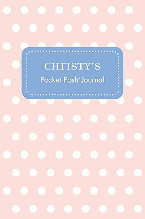 Christy's Pocket Posh Journal, Polka Dot-..