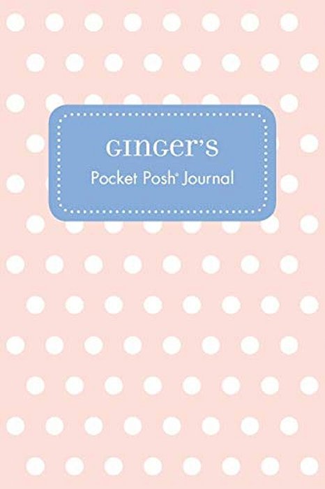 Ginger's Pocket Posh Journal, Polka Dot-..