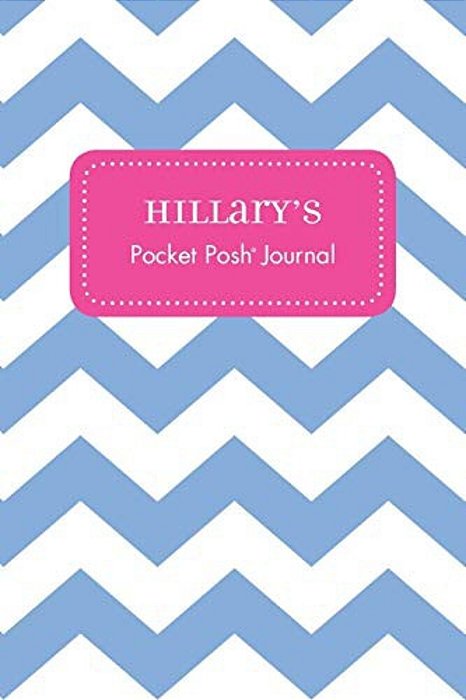 Hillary's Pocket Posh Journal, Chevron-..