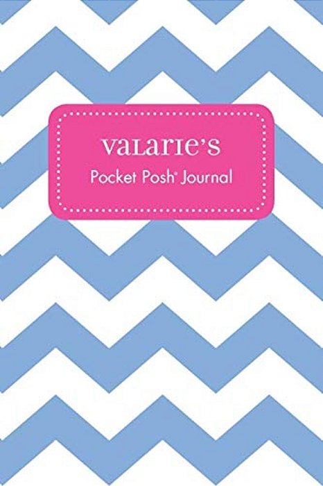 Valarie's Pocket Posh Journal, Chevron-..