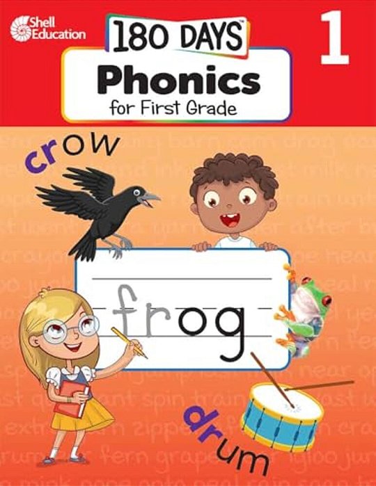 180 Days(tm) Phonics For First Grade: Practice, Assess, Diagnose-..