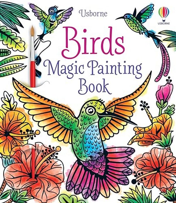 Birds Magic Painting Book-..