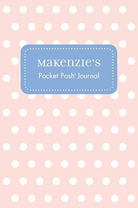 Makenzie's Pocket Posh Journal, Polka Dot-..