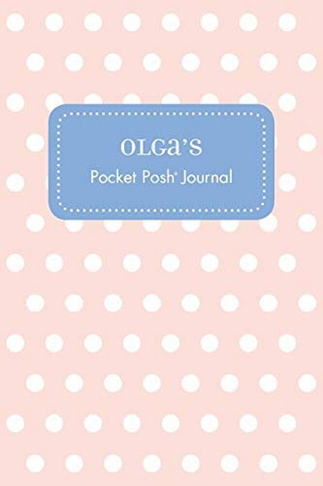 Olga's Pocket Posh Journal, Polka Dot-..