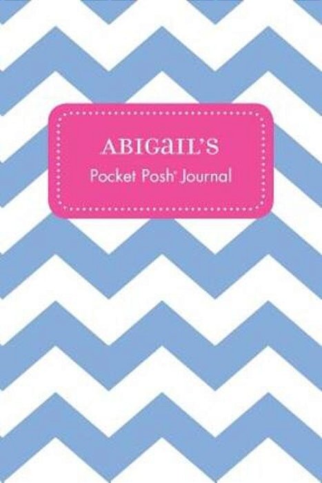 Abigail's Pocket Posh Journal, Chevron-..