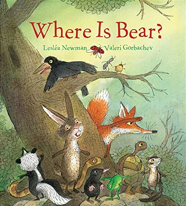 Where Is Bear? Padded Board Book-..
