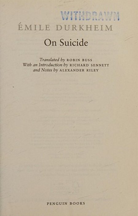 On Suicide-..