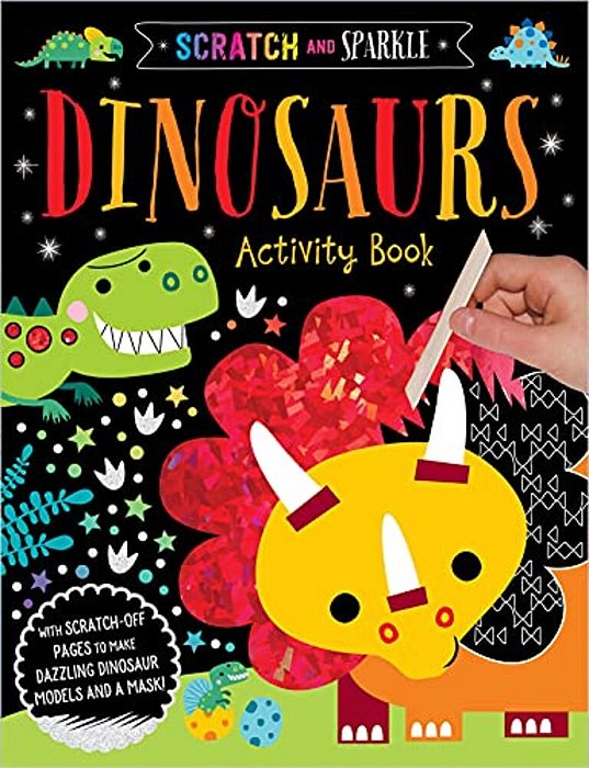 Scratch And Sparkle Dinosaurs Activity Book-..