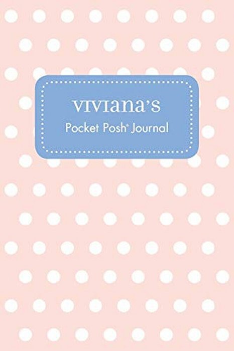 Viviana's Pocket Posh Journal, Polka Dot-..