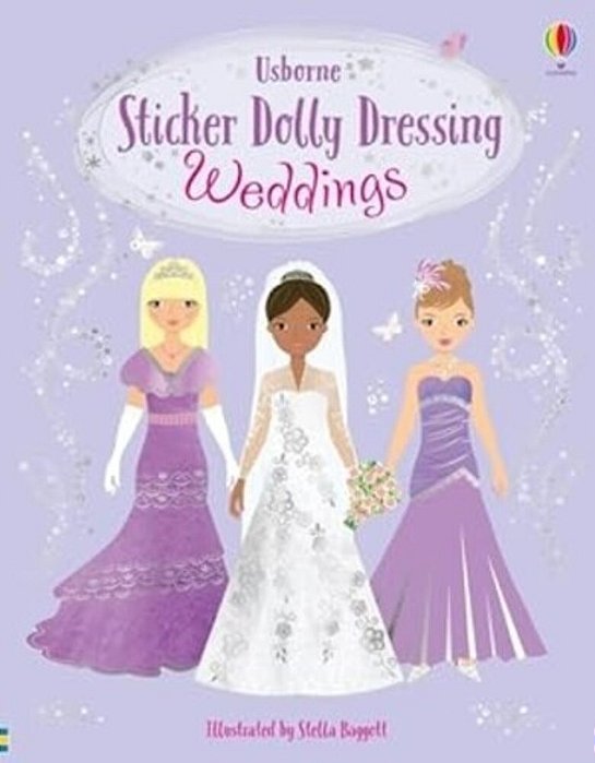Sticker Dolly Dressing Weddings-..