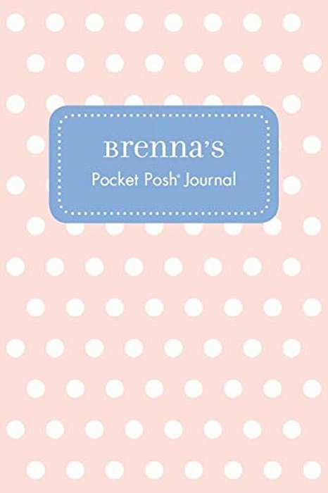Brenna's Pocket Posh Journal, Polka Dot-..