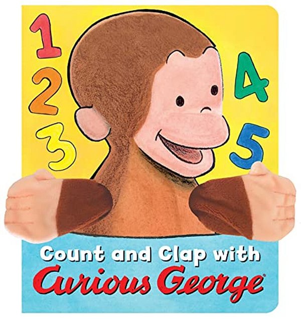 Count And Clap With Curious George Finger Puppet Book-..