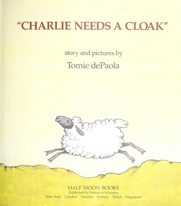 Charlie Needs A Cloak-..