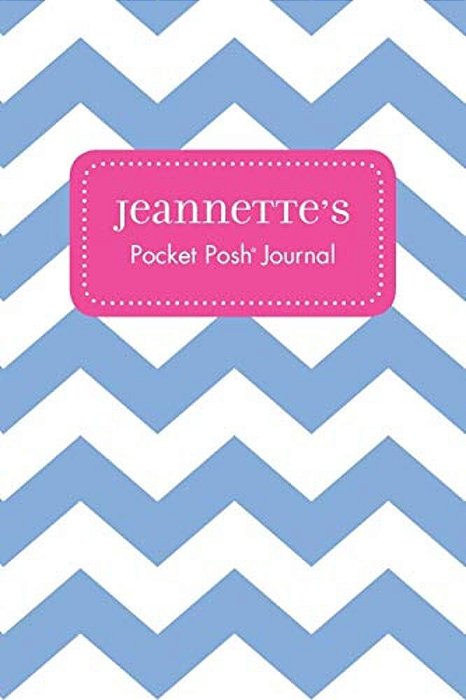 Jeannette's Pocket Posh Journal, Chevron-..