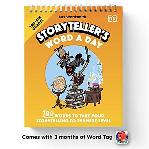 Mrs Wordsmith Storyteller's Word A Day, Grades 3-5: + 3 Months Of Word Tag Video Game-..