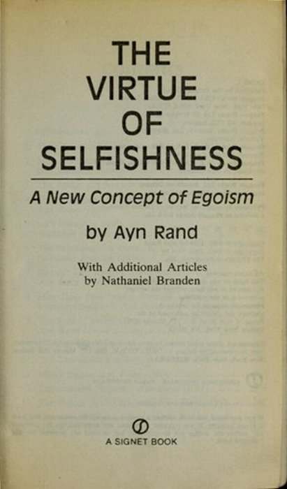 The Virtue Of Selfishness: Fiftieth Anniversary Edition-..