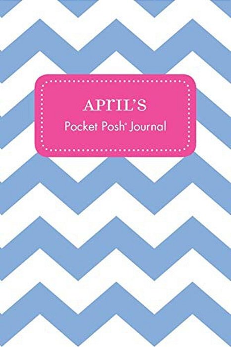 April's Pocket Posh Journal, Chevron-..