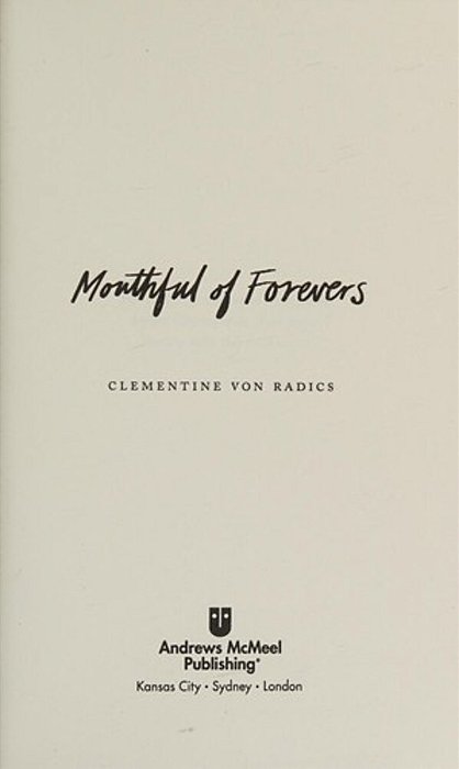 Mouthful Of Forevers-..