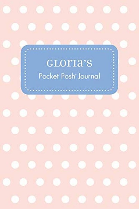 Gloria's Pocket Posh Journal, Polka Dot-..