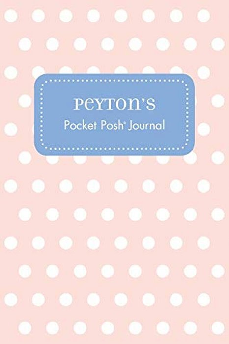 Peyton's Pocket Posh Journal, Polka Dot-..