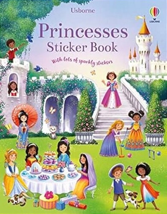 Princesses Sticker Book-..