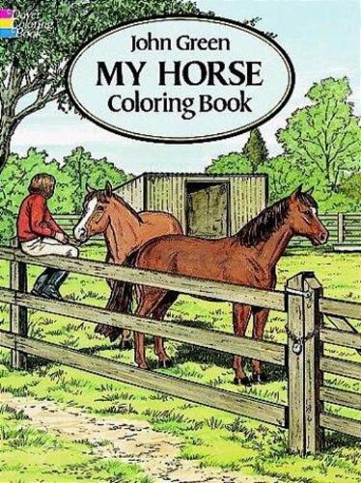 My Horse Coloring Book-..