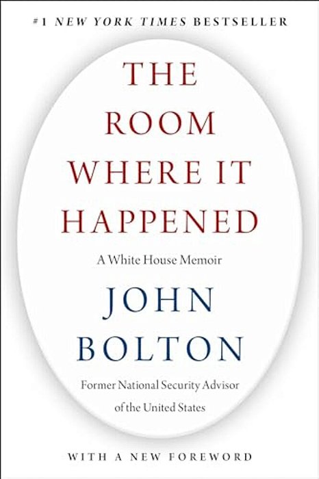 The Room Where It Happened: A White House Memoir-..