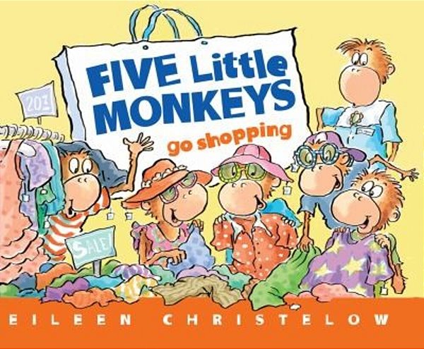Five Little Monkeys Shopping For School-..