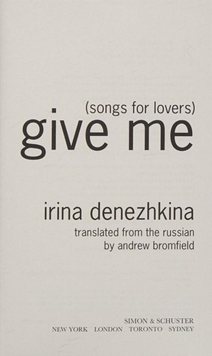 Give Me: (Songs For Lovers)-..