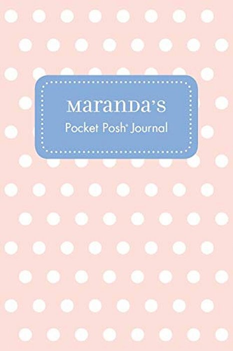 Maranda's Pocket Posh Journal, Polka Dot-..